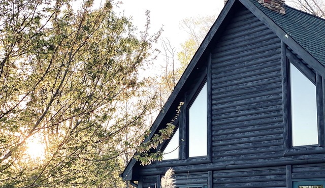 The Rocking A Frame - modern meets cozy.