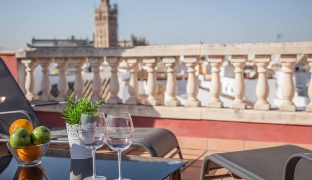 The roof of Sevilla- Chic penthouse -Giralda Views