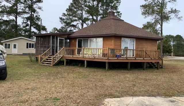 The Round House on Potato Creek at 1256 Quackenbush Road