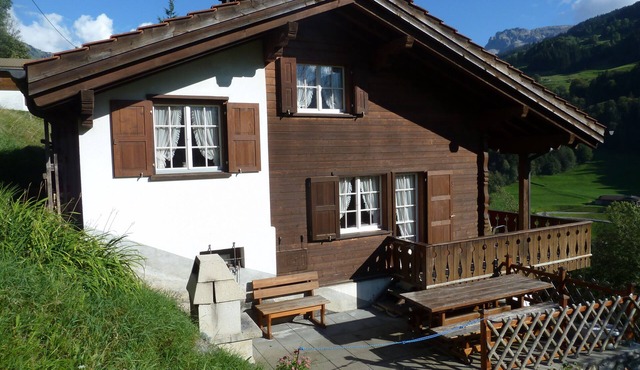 The rustic holiday home on the sunny slope
