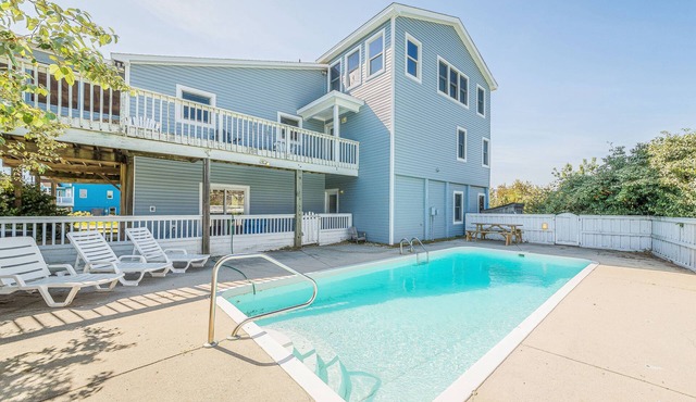The Sailfish - Duck, Carolina Dunes, Beach 300 Yds, Sound View, Pool, Hot Tub, Pets OK, Flex Stays