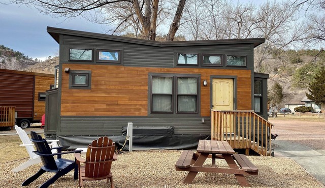 The Salida – Explore the Rockies from This Cozy Riverside Tiny House