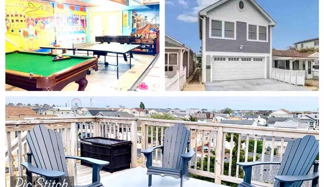 The Salt Life- Entire Home 8 Bdrm 3bath & GameRoom