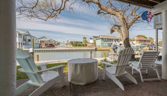 The Salty Pelican Canal Front Home in Key Allegro