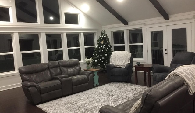 The Sanctuary 14 acres w/private pond/trails in beautiful Brown County