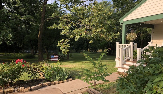 The Sanctuary is quiet and private minutes to Derby and Wichita.