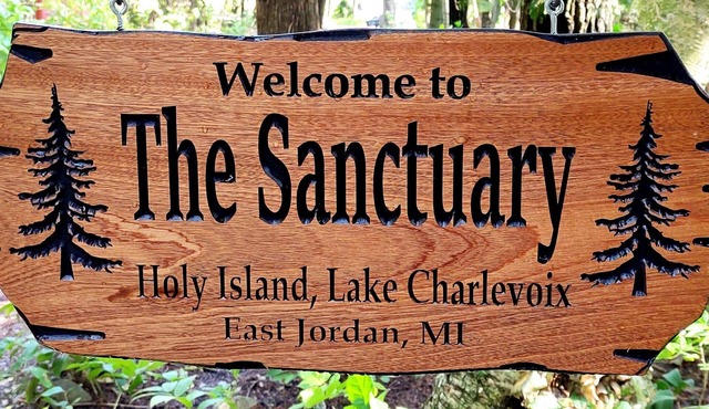 The Sanctuary on Holy Island, Lake Charlevoix