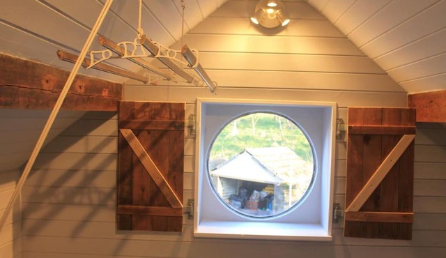 The Scullery - a quirky annex with wood fire