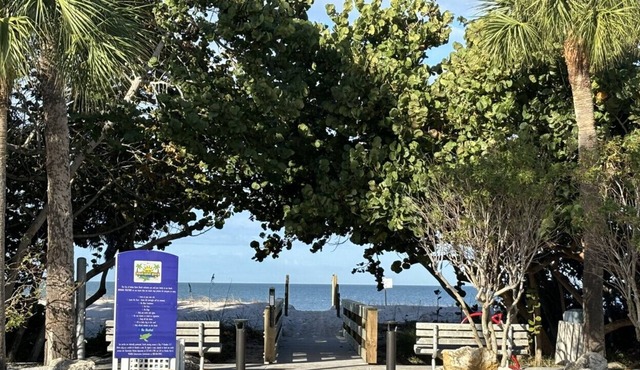 The Seaside Cottages are located just across the street from Indian Rocks Beach!