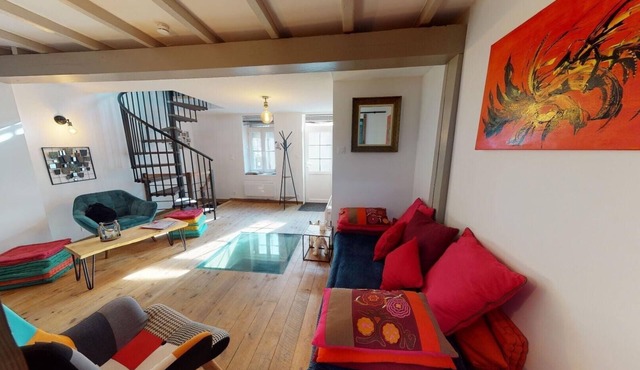 The SeaYou house will seduce you with its many cozy and atypical assets.