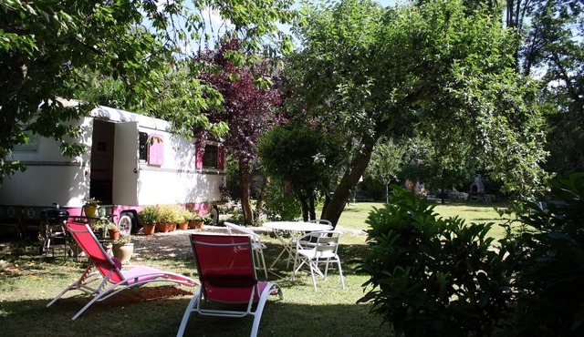 The Serein caravan in Sainte Vertu