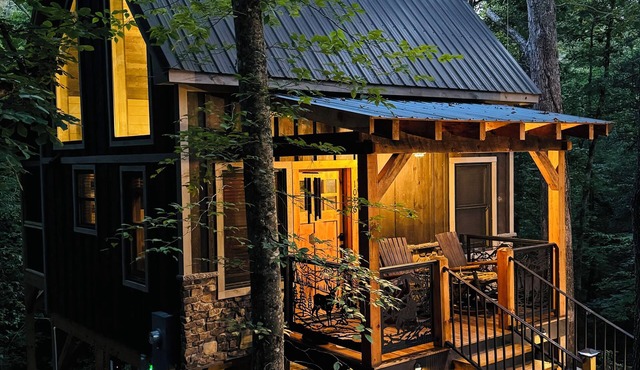“The Shack” on Farmers Creek. Tree house Tiny house