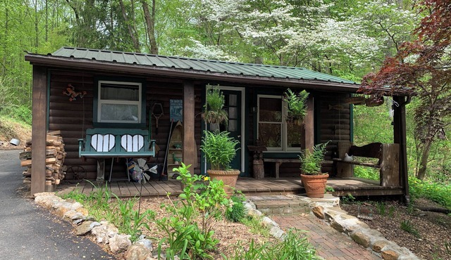 The Shady Bear Cabin in nearby charming Frederick