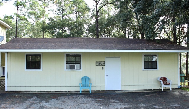 The Shed on MonLouis Island with nearby fishing docks