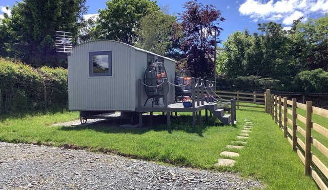 The Shepherds Hut at Hafoty Boeth