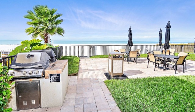 The Shores 103 Lovely Updates | Next to POOL | Beachfront Condo!