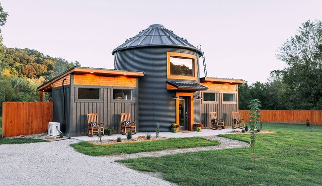 The Silo Cottage Tiny House Grain Silo