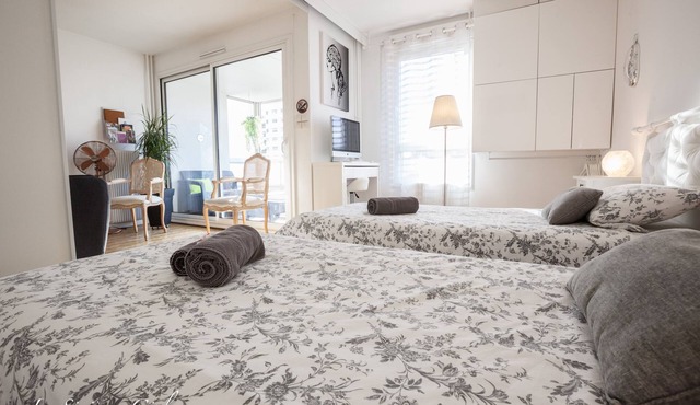 ★ The Sixième Ciel ★ 70 m² with Balcony & Parking - central LYON ❤️