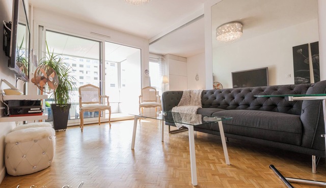 ★ The Sixième Ciel ★ 70 m² with Balcony & Parking - central LYON ❤️