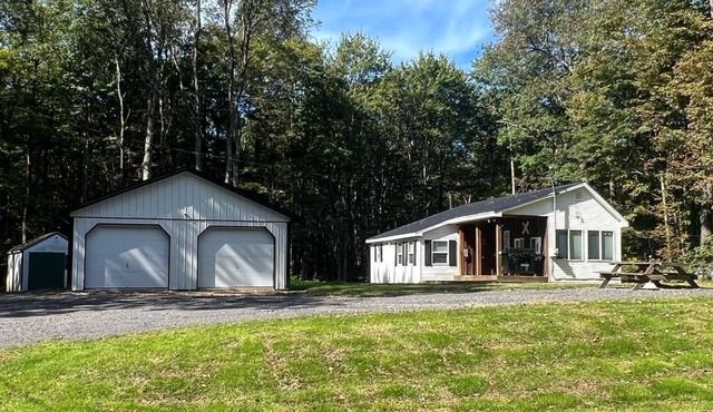 The Snag and Drag on Snowmobile Trail C5A