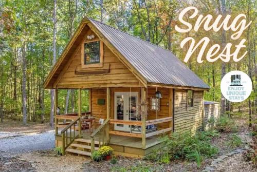 The Snug Nest Nestled in Canopy Woods