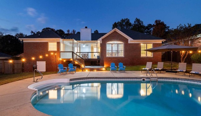 The Southern Haven · Pool Retreat Near Fort Moore