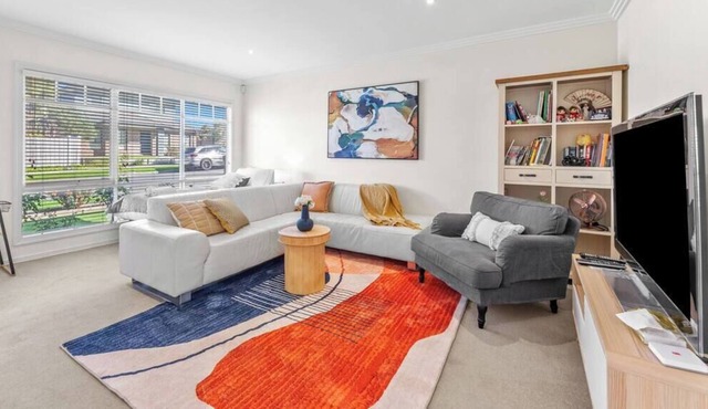 The spacious family-friendly holiday home