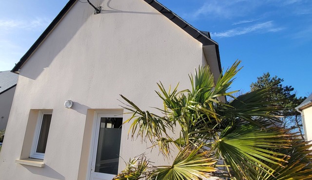 The spotlight! Siouville plage.