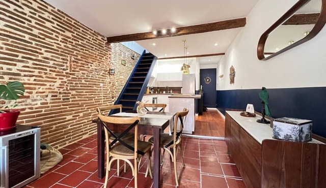 The St Cyp' - Bricked wall and cozy in Toulouse