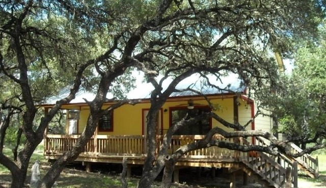 The Stars at Night are Big and Bright at Four Frio Sisters Cabin!