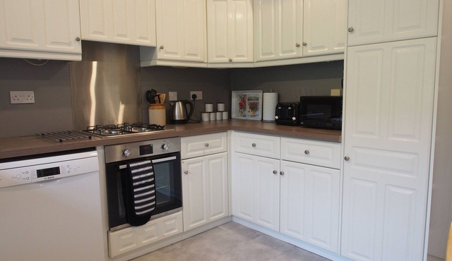 The Steading cottage with large gardens, south-facing patio with great views!