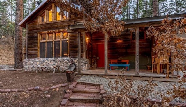 The Storybook Cabin in the Santa Fe Forest
