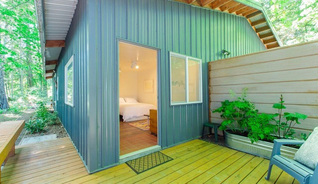 The Studio offers an ideal sanctuary for solo travelers or couples looking to rejuvenate and unwind