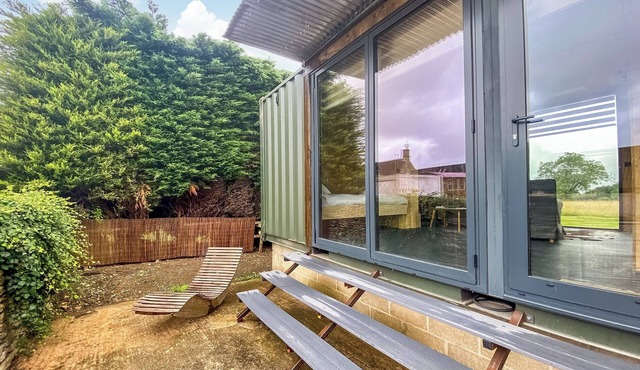 The Studio, within walking distance of the village of Yatton Keynell, on the edge of the Cotswolds.