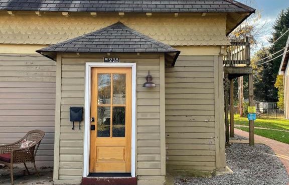 The Suite in a historic carriage house