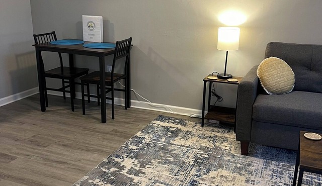 The Sunrise Suite. Charming lower level 1-bedroom apartment, in Fairport Harbor