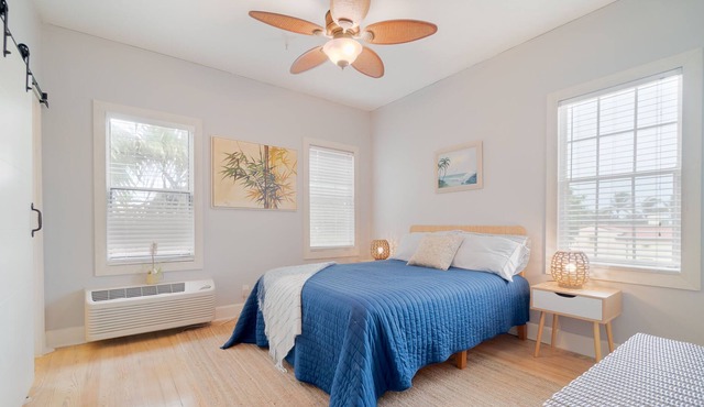 The Sunset 34 |1 Block to the Ocean | Island 1bd +parking