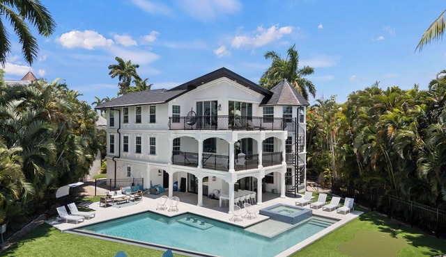 The Sunset Escape: Riverfront Elegance with Pool