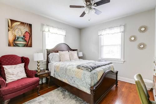 The sunset free parking fully fenced fire-pit