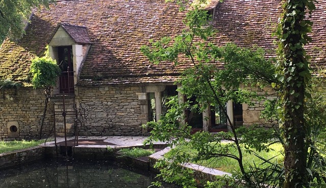 The superb 15th-century Château Lagrézette mill, a haven of peace and tranquillity in a sublime setting