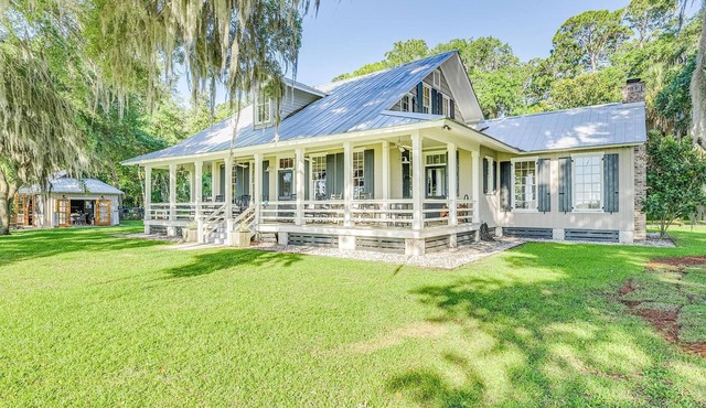 The Thicket Cottage - Oyster House, Firepit, Private Dock, and Outdoor Sauna!