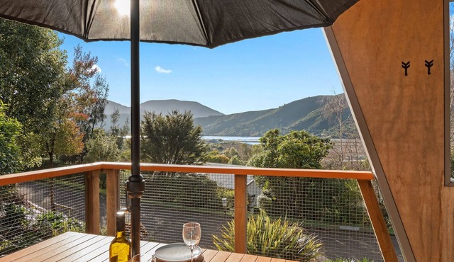 THE TIN SHED - HAVELOCK HOLIDAY HOME, with a garden in Havelock