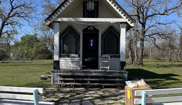 The Tiny Chapel of Kindness: One of a Kind Tiny Chapel Glamping