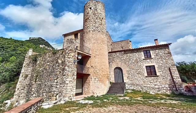 The Torre d'Amer roman castle from the 10th century
