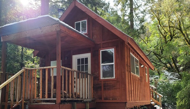 "The Treehouse" Cabin on 275 acres with Private Hiking Trails, Wineries nearby.