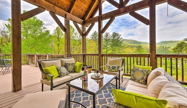 The Tuck House, nestled in the serene beauty of Cullowhee, NC