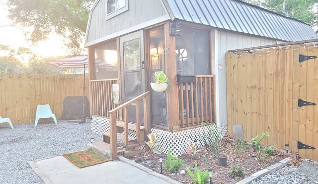 The two tiny house in one