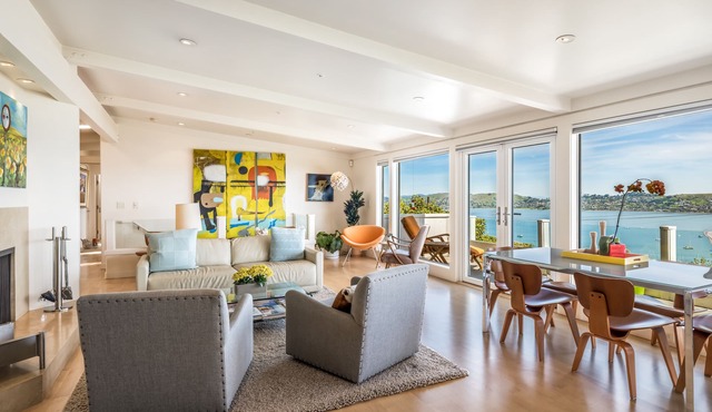 The ultimate July retreat: A sublime Sausalito home overlooking the bay