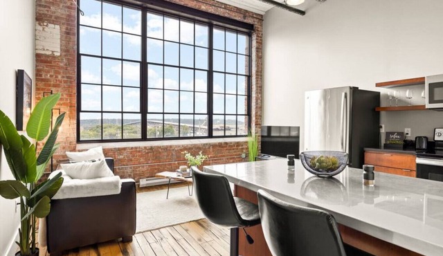 The Urban Loft: Stylish Industrial Living!