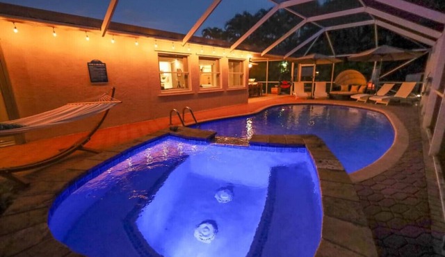 The Utopia Resort Heated Pool Spa Waterfall BBQ Studio and more Hosted by Relaxtay